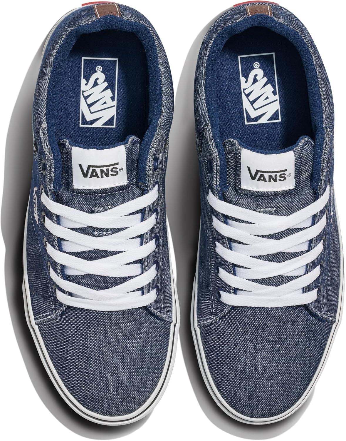 imageVans Mens SeldanSneakerWashed Blue