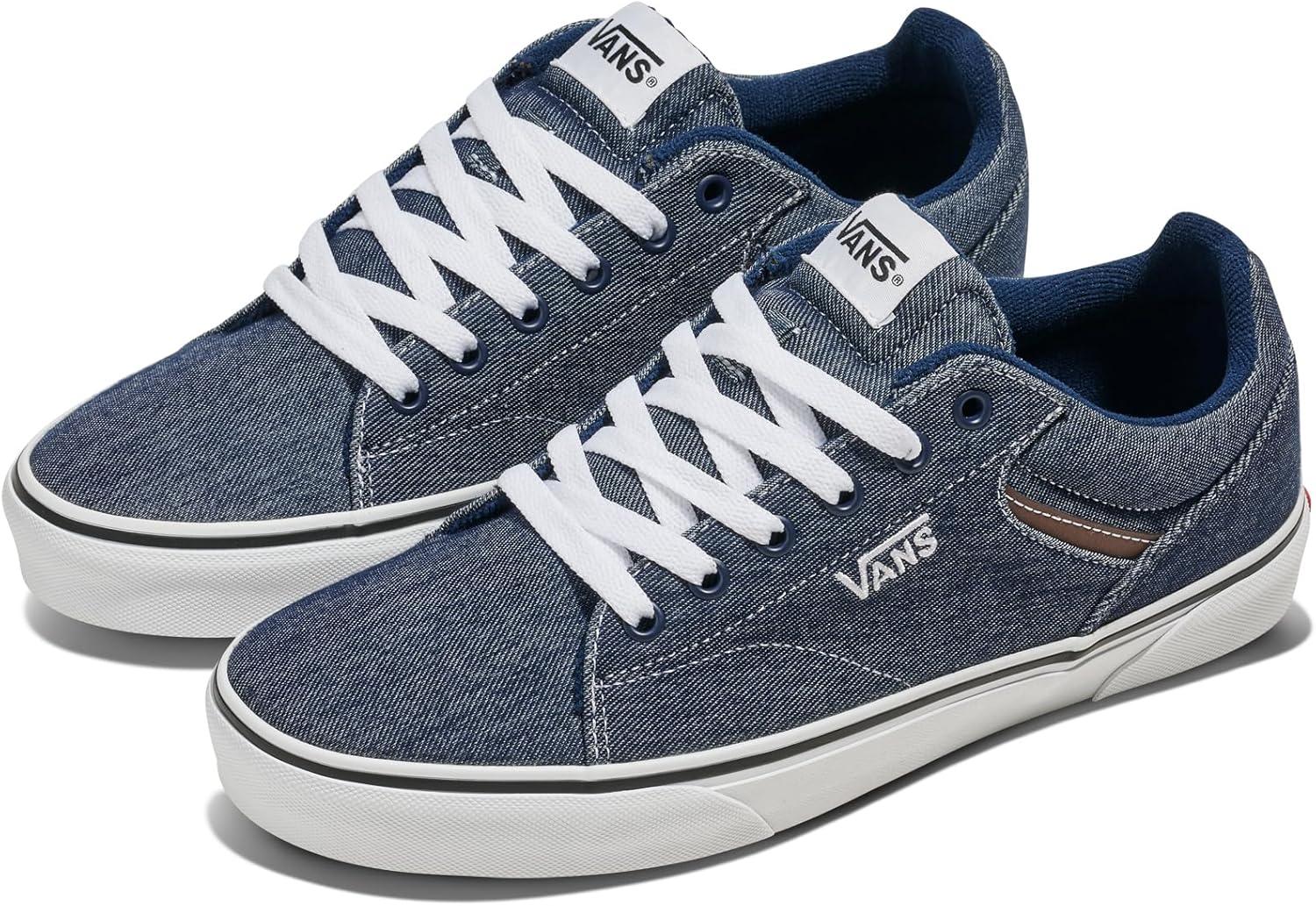 imageVans Mens SeldanSneakerWashed Blue