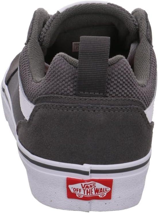 imageVans Mens Sneaker Filmore TrainersGrey Suede Canvas Pewter White Q35