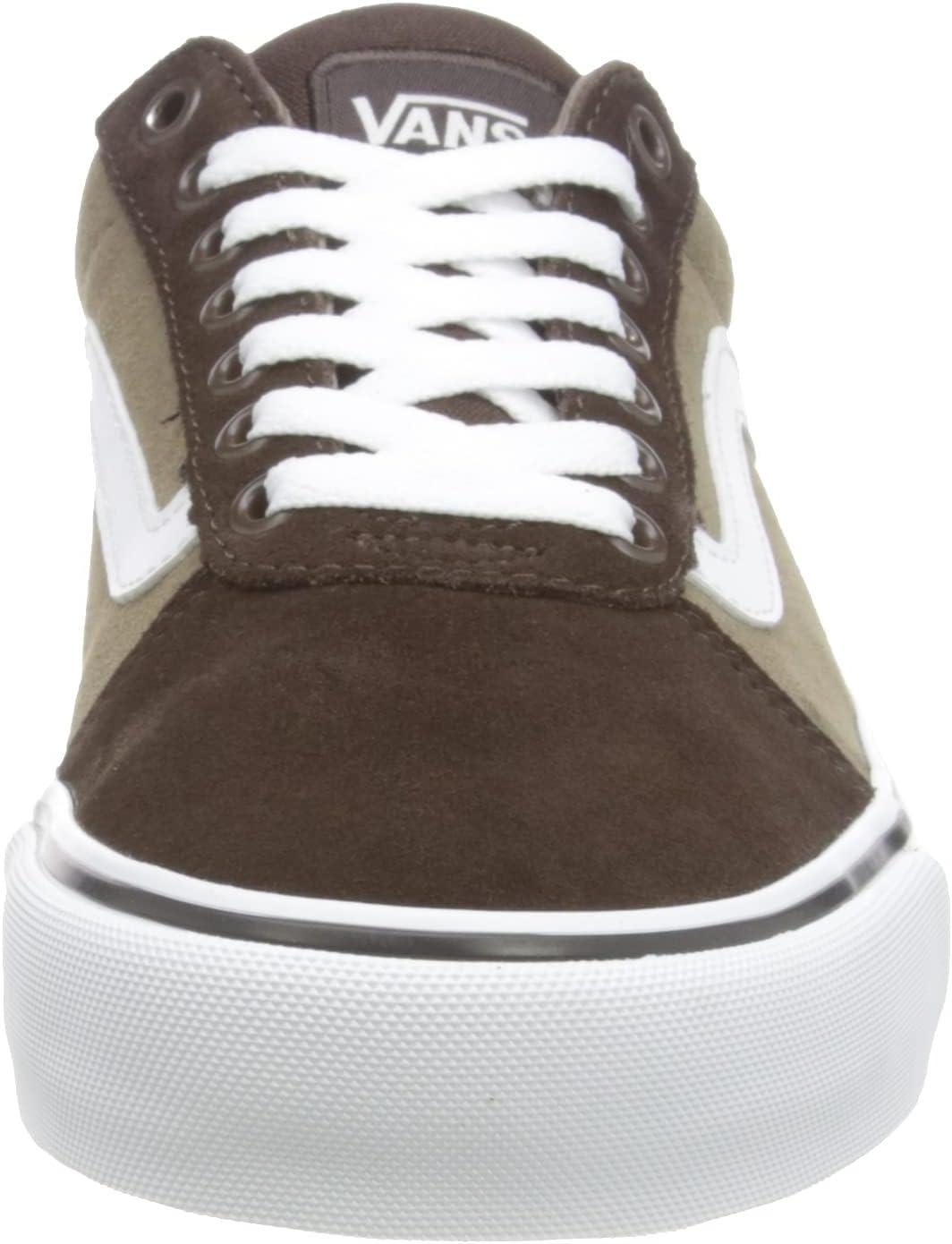 imageVans Mens Sneaker Filmore TrainersRetro Suede Brown White
