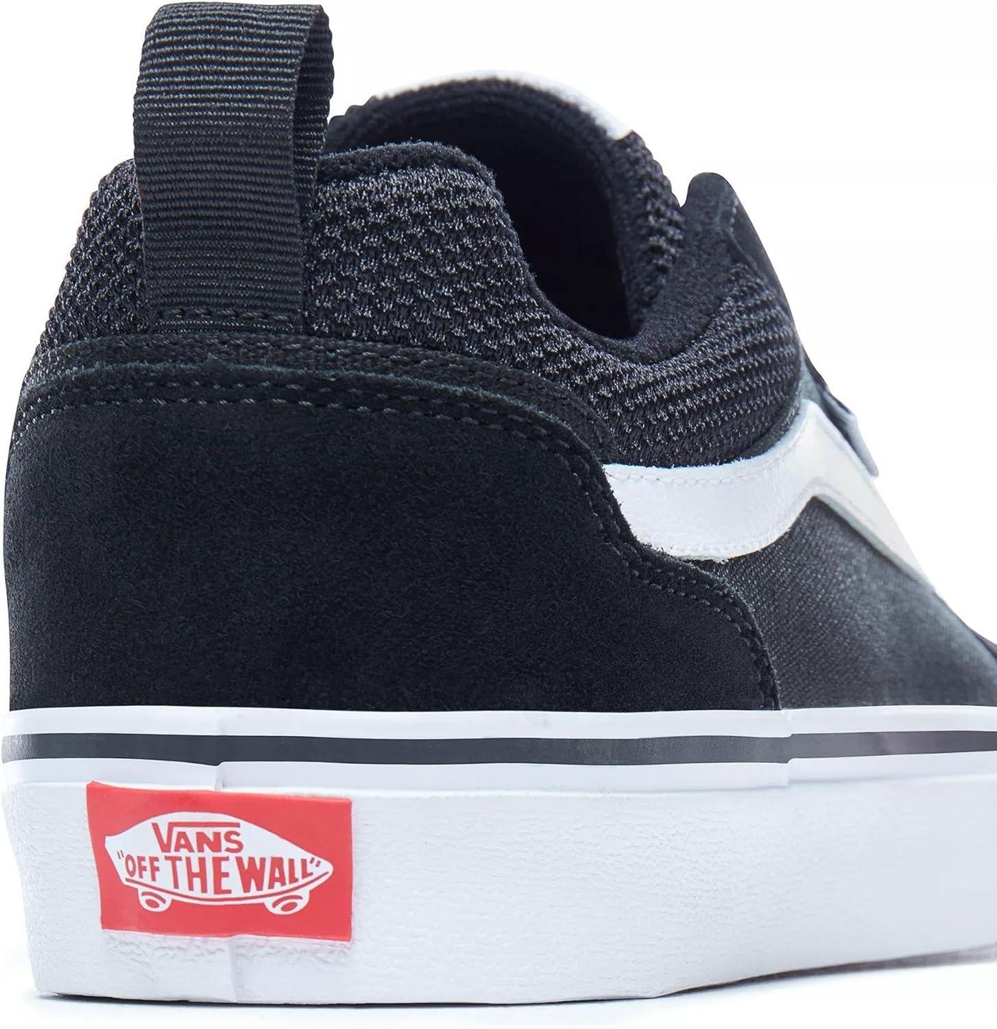 imageVans Mens Sneaker Filmore TrainersSuede Canvas Black White