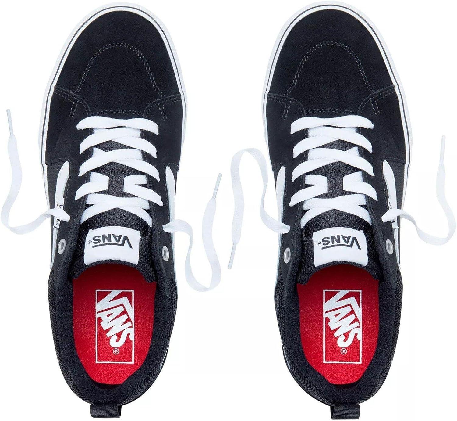 imageVans Mens Sneaker Filmore TrainersSuede Canvas Black White