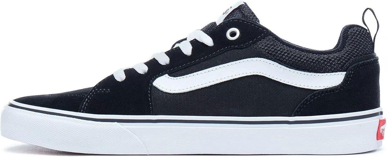 imageVans Mens Sneaker Filmore TrainersSuede Canvas Black White