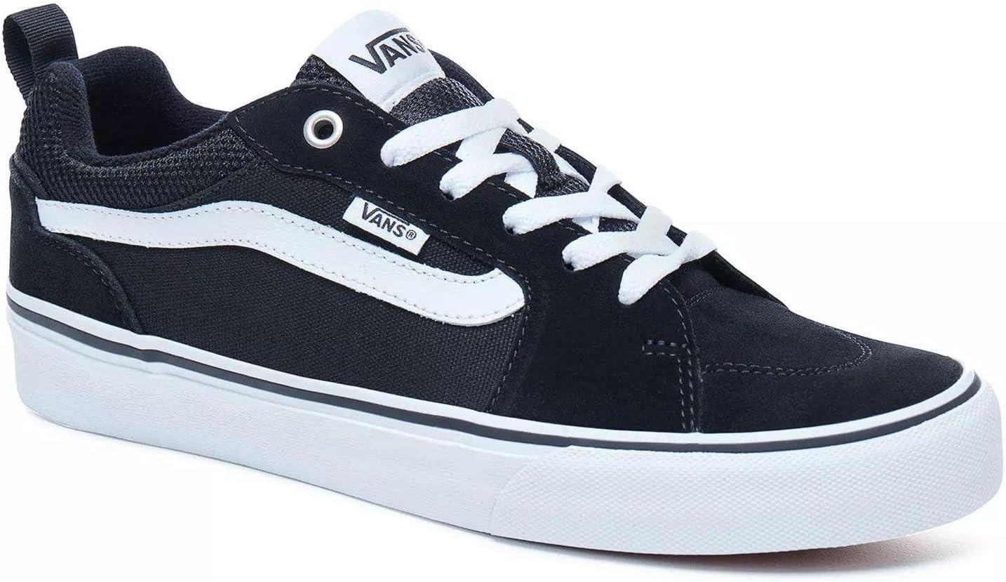 imageVans Mens Sneaker Filmore TrainersSuede Canvas Black White