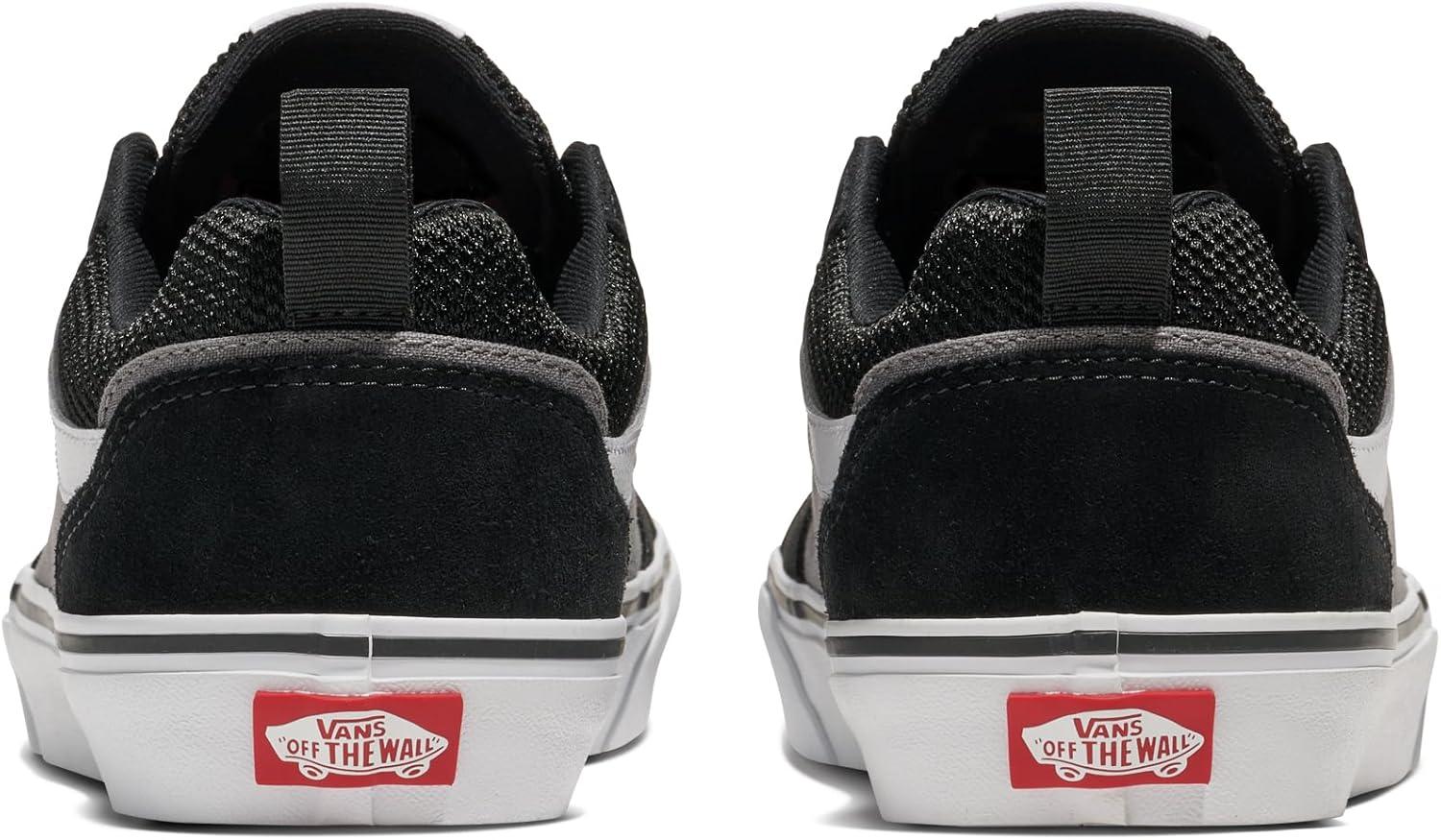 imageVans Mens Sneaker Filmore TrainersSuede Canvas BlackPewt
