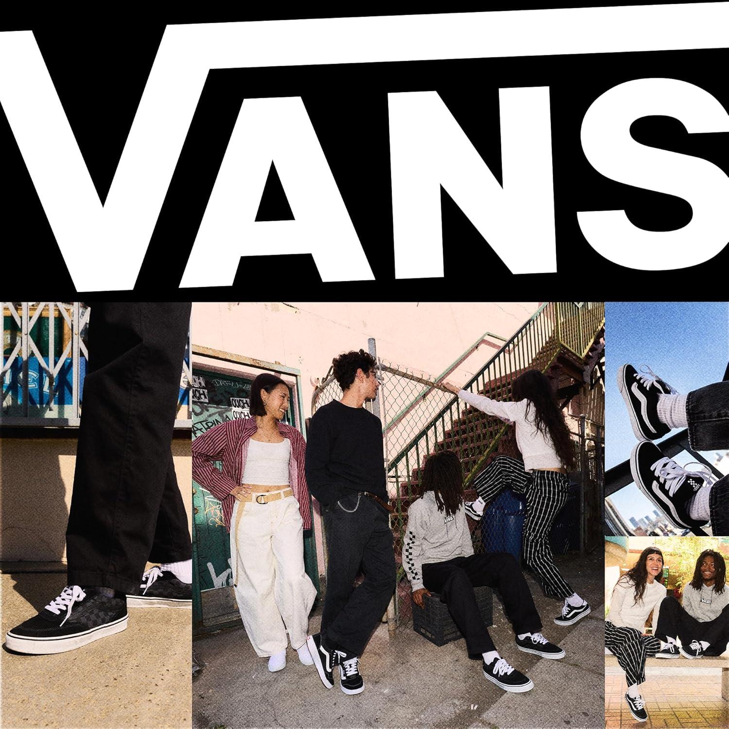 imageVans Mens Vero Ls Low Top ShoeSuedeCanvas BlackBlack