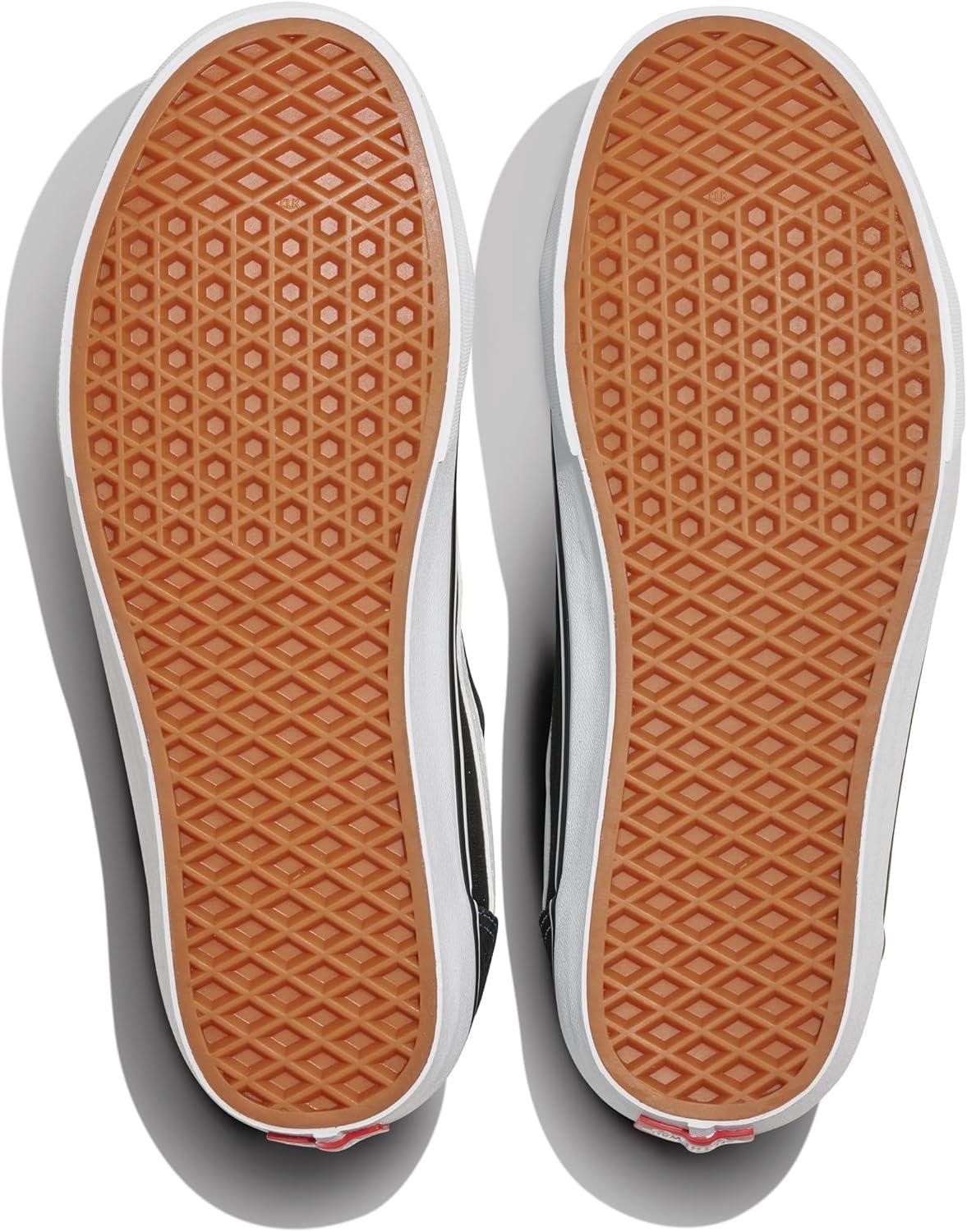 imageVans Mens Vero Ls Low Top ShoeSuedeCanvas BlackWhite