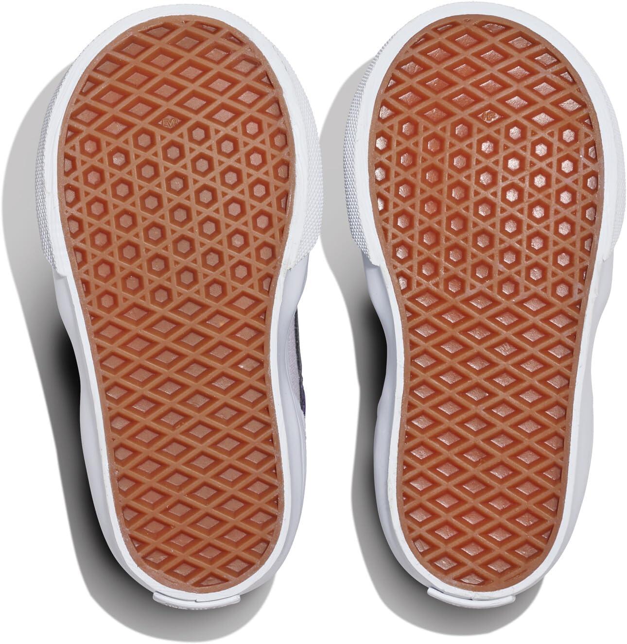 imageVans UnisexChild Brooklyn Ls V Low Top Shoe2tone CanvasSuede Lilac Mist