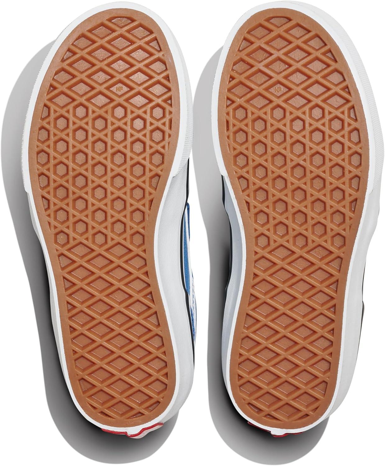 imageVans UnisexChild Brooklyn Ls V Low Top ShoeCanvas Cobalt Blue