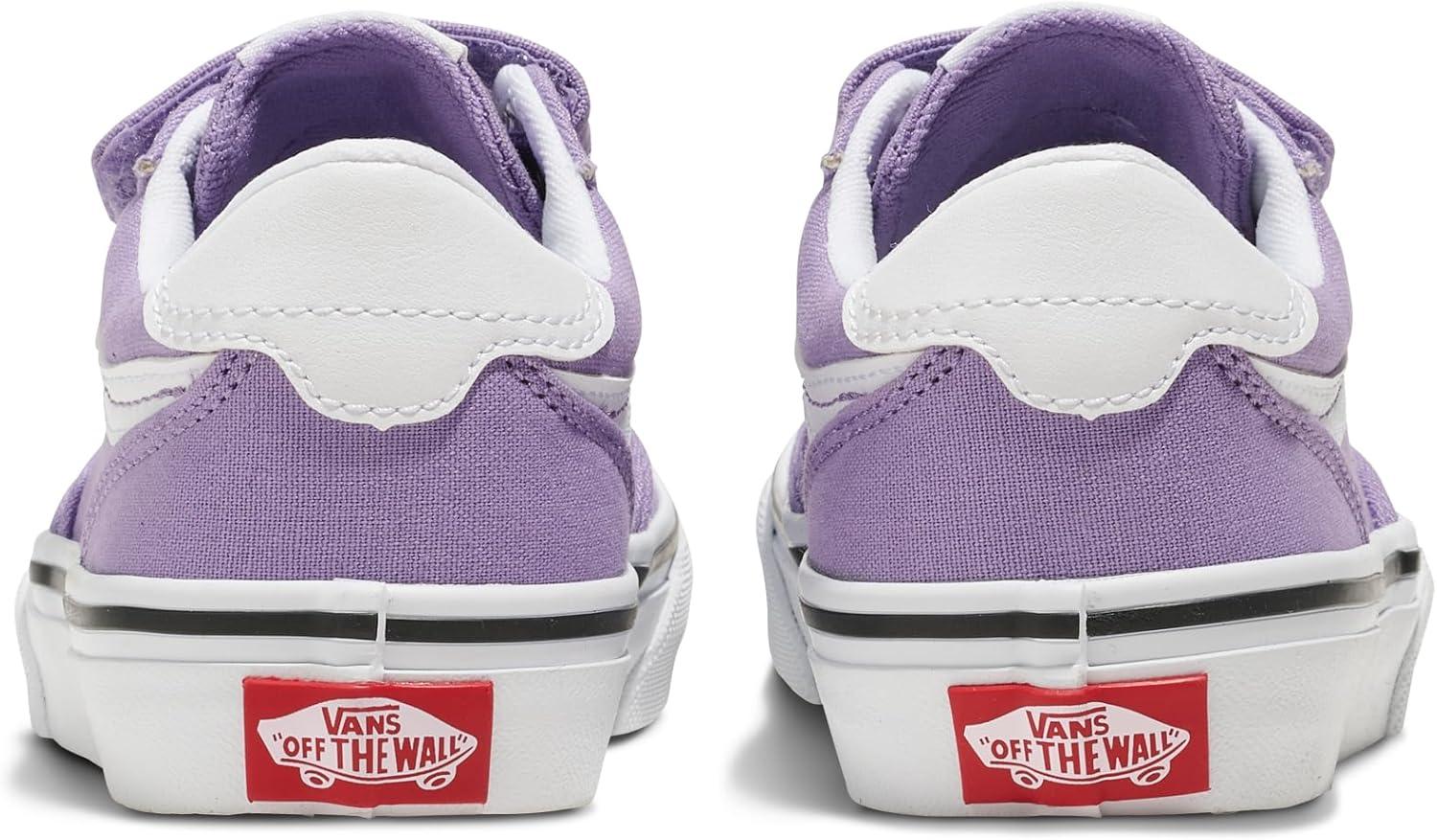 imageVans UnisexChild Brooklyn Ls V Low Top ShoeCanvas Purple Haze