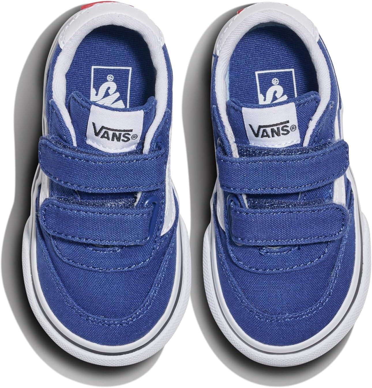 imageVans UnisexChild Brooklyn Ls V Low Top ShoeCanvas True Navy