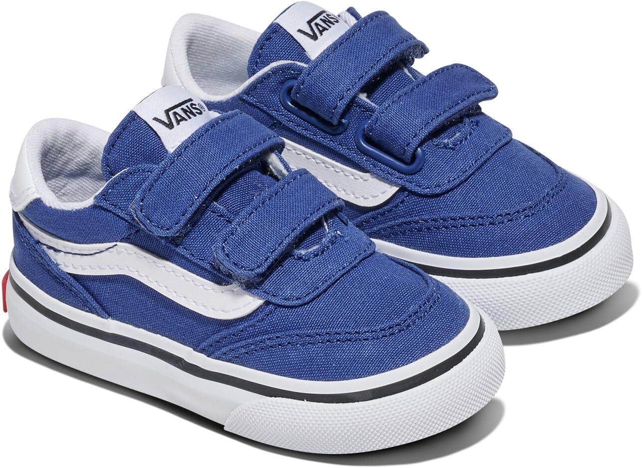imageVans UnisexChild Brooklyn Ls V Low Top ShoeCanvas True Navy