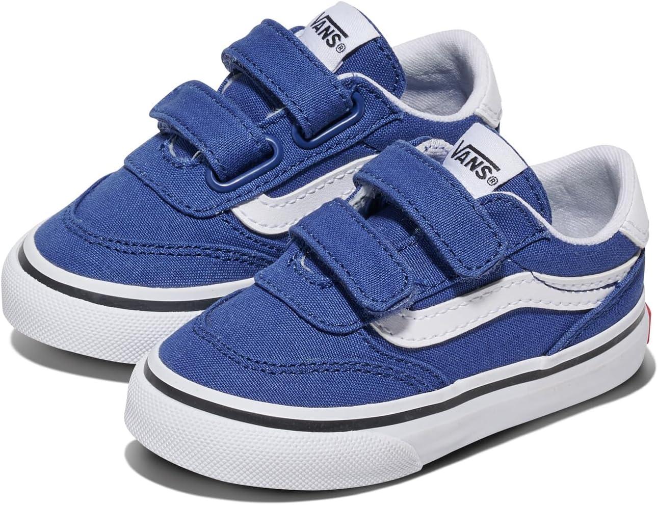 imageVans UnisexChild Brooklyn Ls V Low Top ShoeCanvas True Navy
