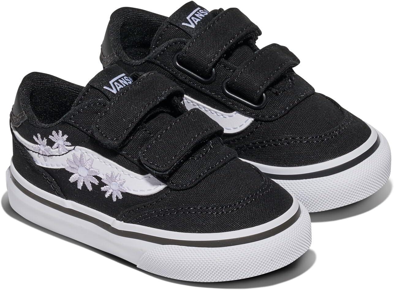 imageVans UnisexChild Brooklyn Ls V Low Top ShoeEmbroidery Black