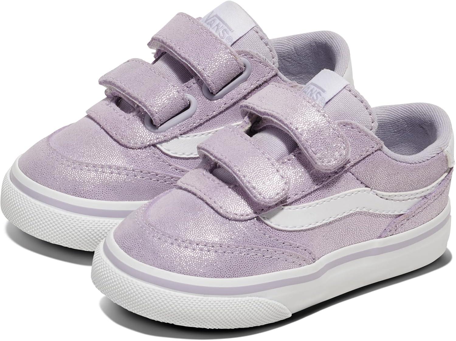 imageVans UnisexChild Brooklyn Ls V Low Top ShoeFoil Suede Evening Haze