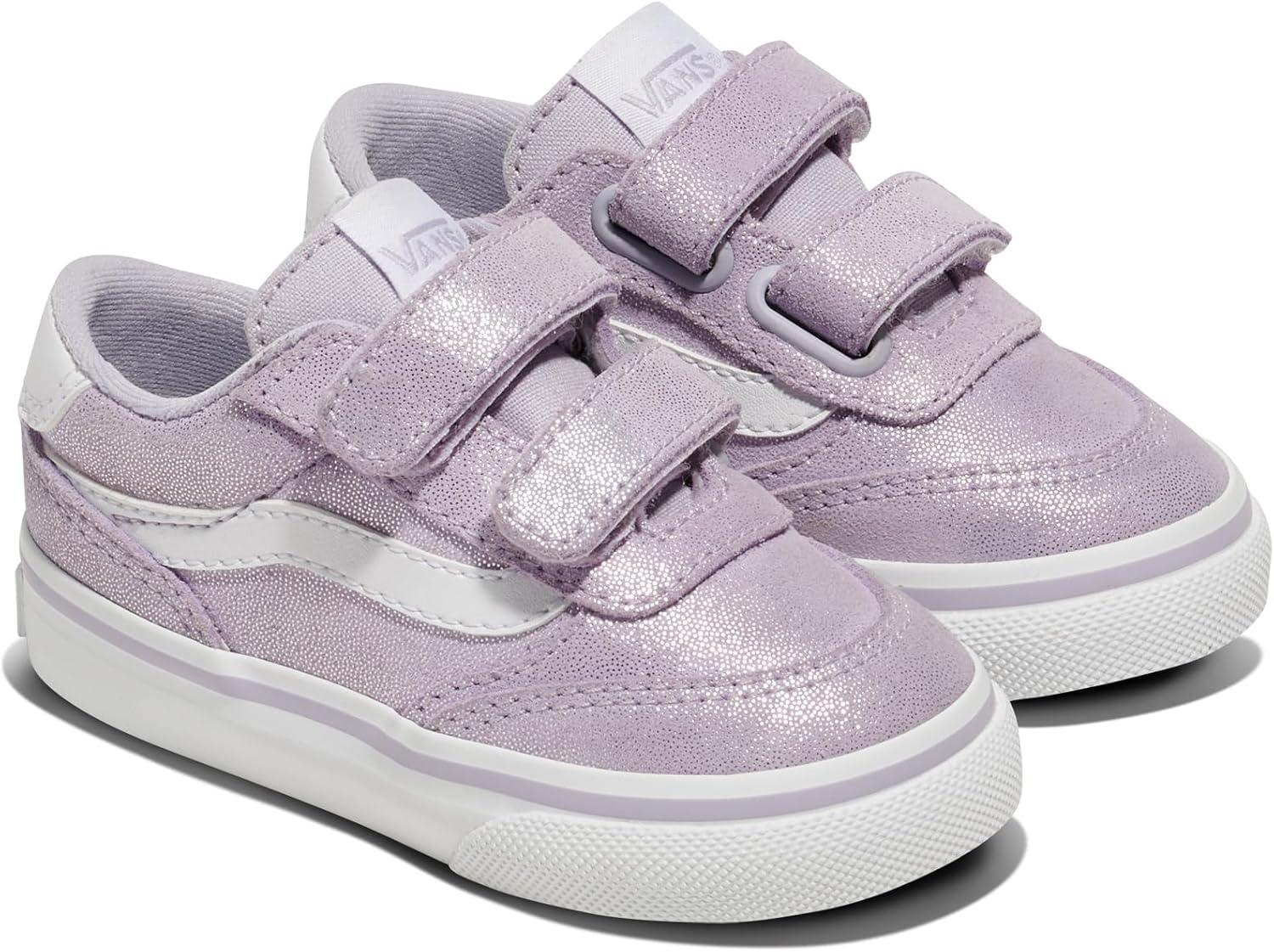 imageVans UnisexChild Brooklyn Ls V Low Top ShoeFoil Suede Evening Haze