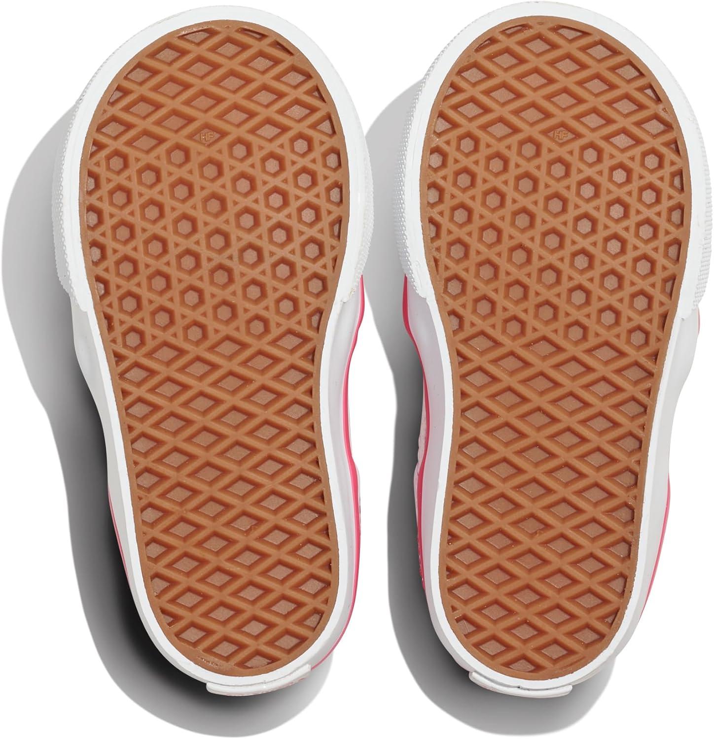 imageVans UnisexChild Brooklyn Ls V Low Top ShoeGlitter Candied Pink
