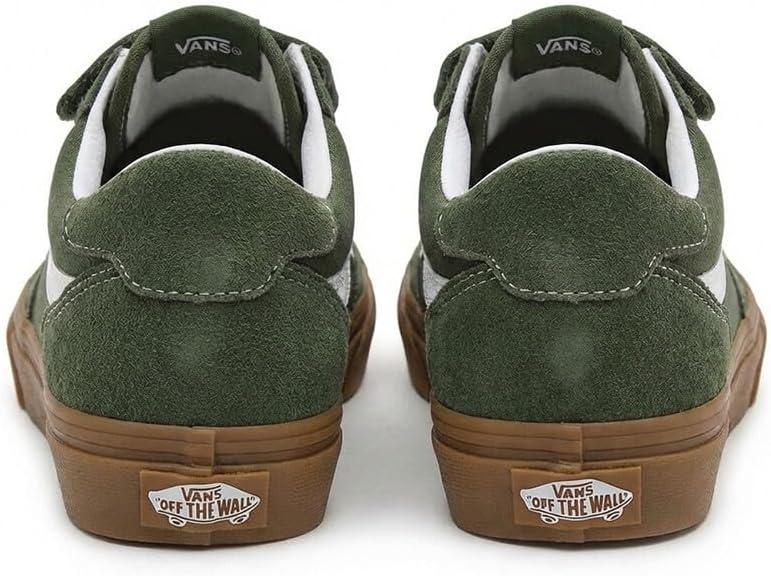 imageVans UnisexChild Brooklyn Ls V Low Top ShoePine Forest