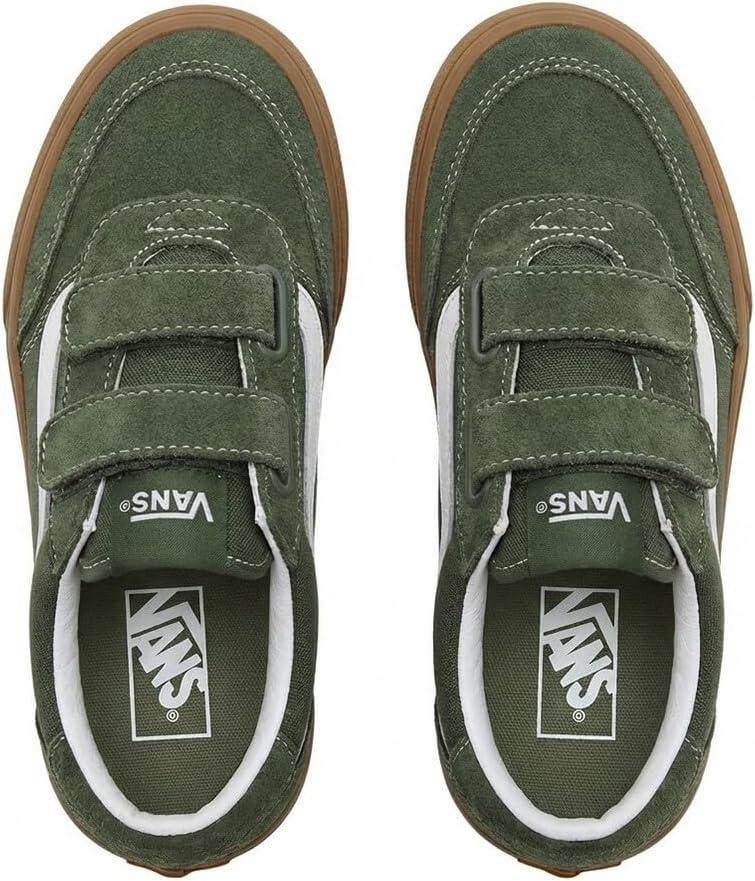 imageVans UnisexChild Brooklyn Ls V Low Top ShoePine Forest