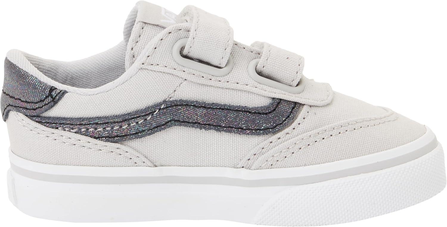 imageVans UnisexChild Brooklyn Ls V Low Top ShoeShimmer Lunar Rock