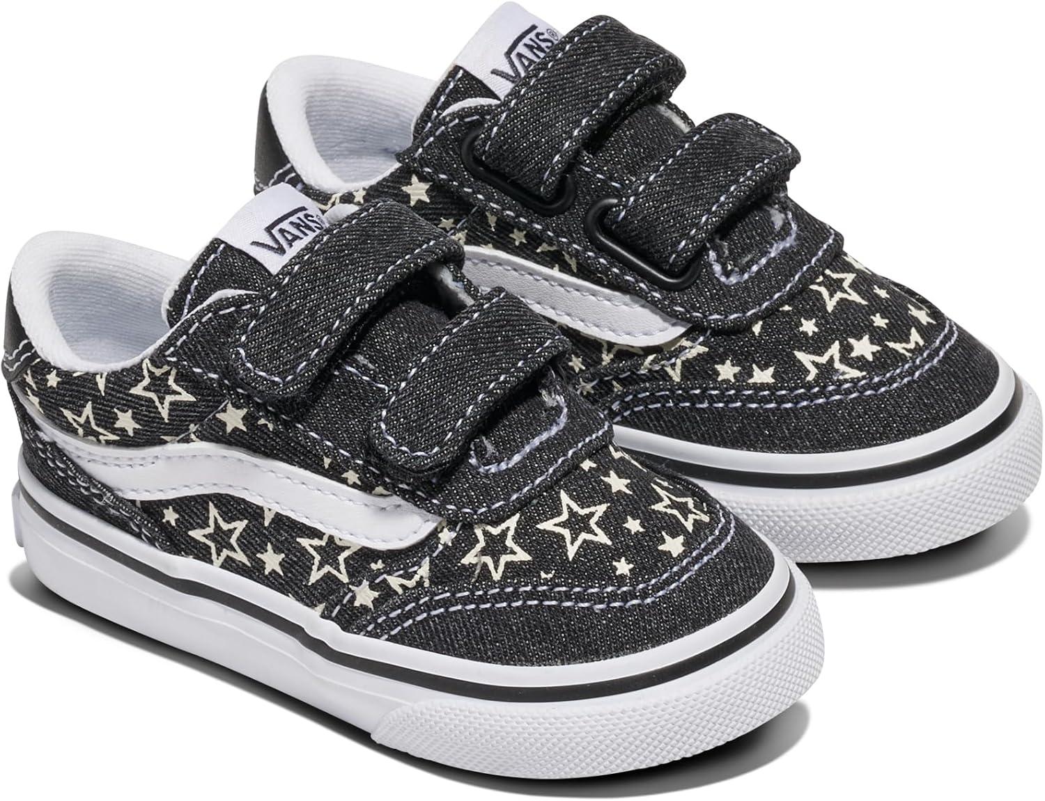 imageVans UnisexChild Brooklyn Ls V Low Top ShoeStars Black
