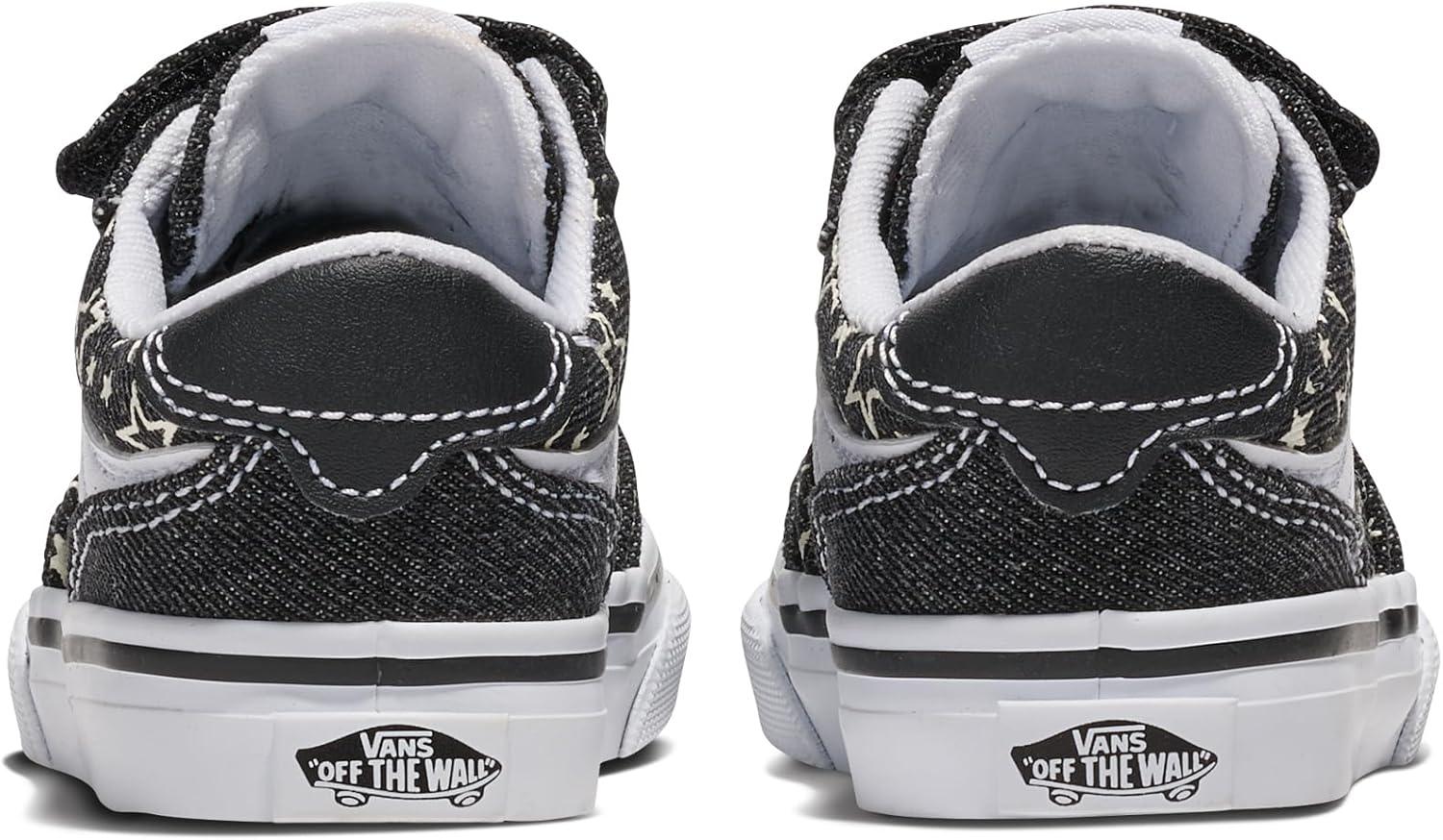 imageVans UnisexChild Brooklyn Ls V Low Top ShoeStars Black