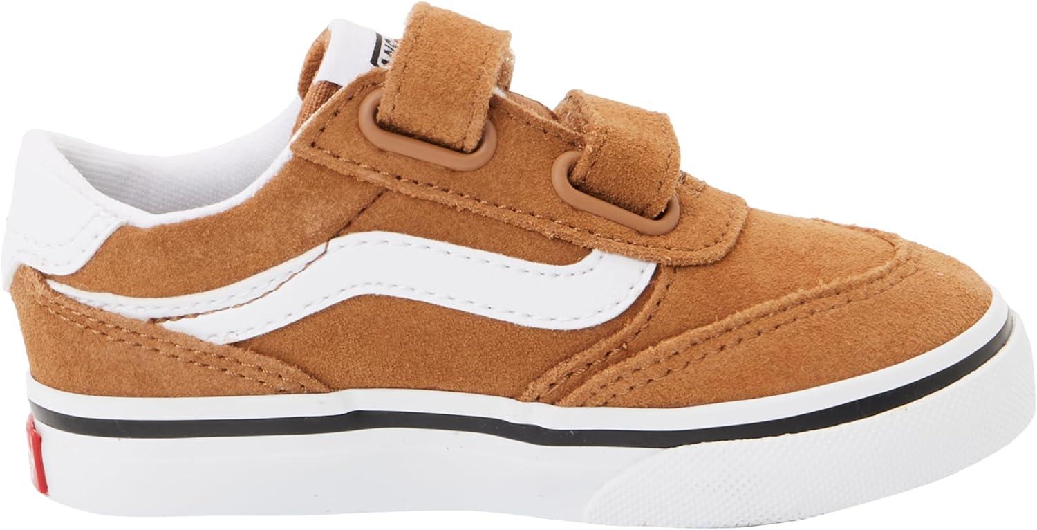 imageVans UnisexChild Brooklyn Ls V Low Top ShoeSuede Chipmunk