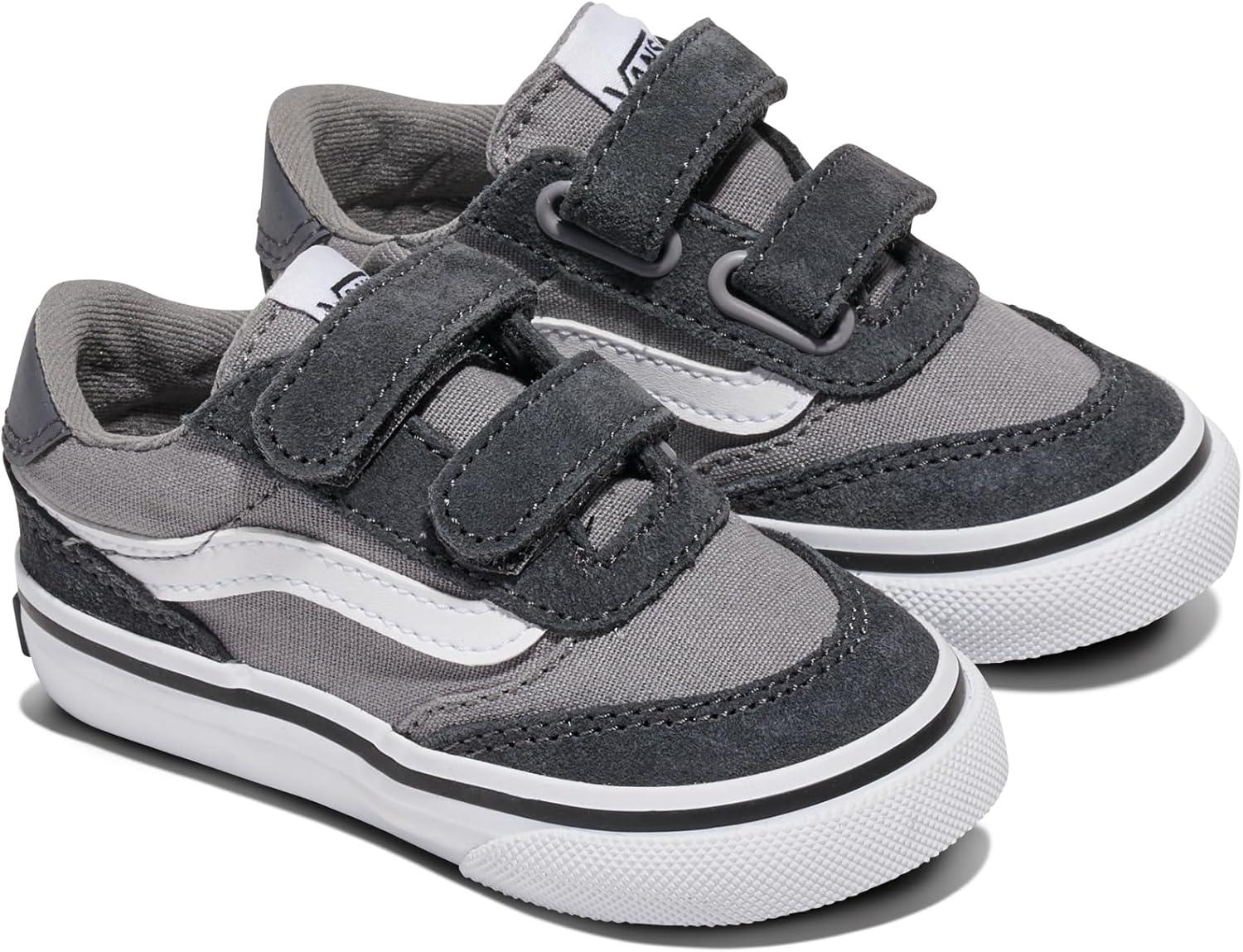 imageVans UnisexChild Brooklyn Ls V Low Top ShoeTonal Asphalt
