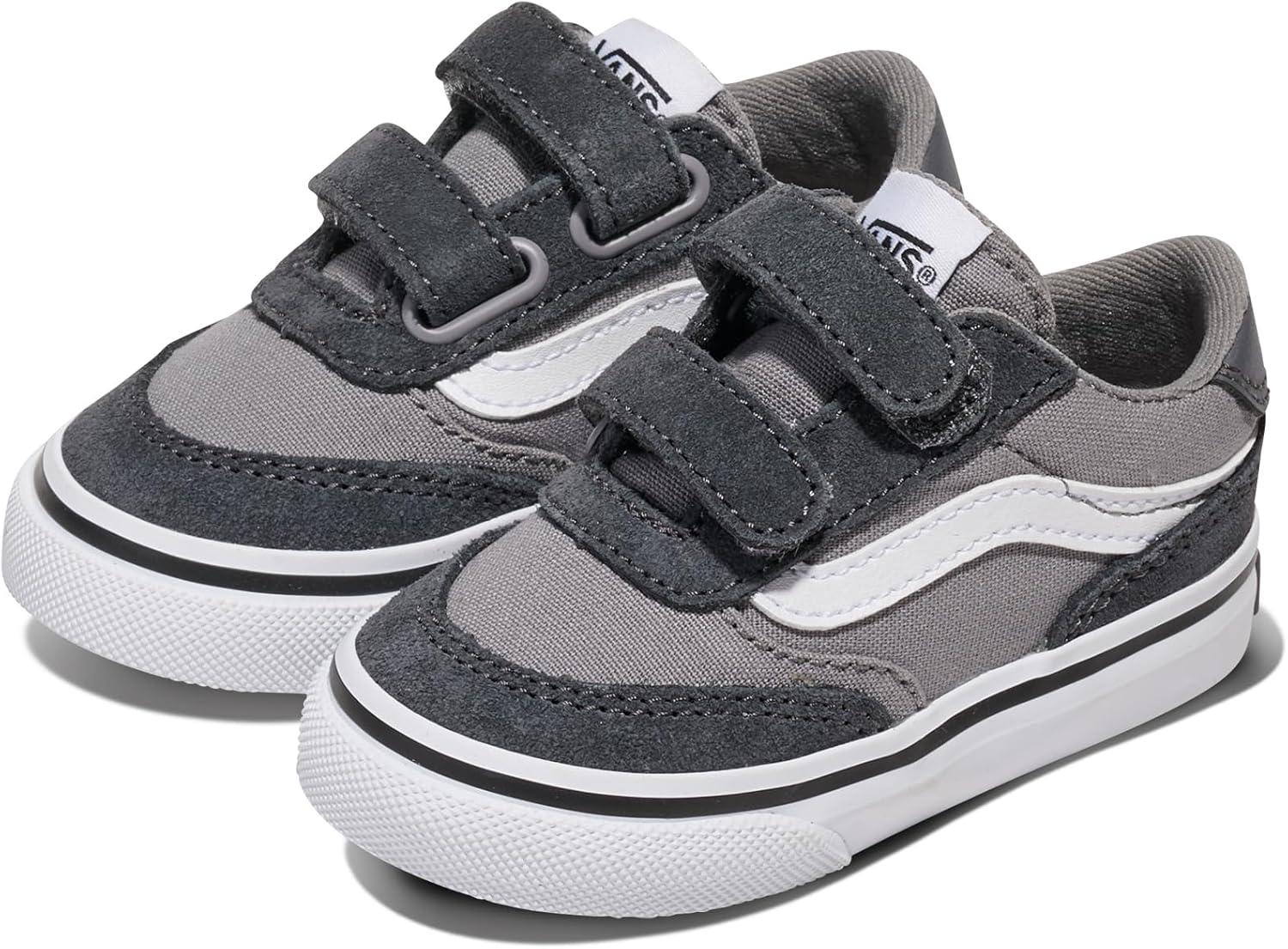 imageVans UnisexChild Brooklyn Ls V Low Top ShoeTonal Asphalt