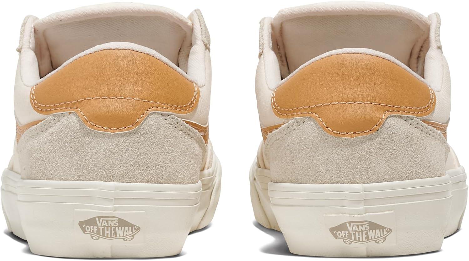 imageVans Womens Brooklyn Deluxe Low Top SneakerNeutral Block Classic Cream