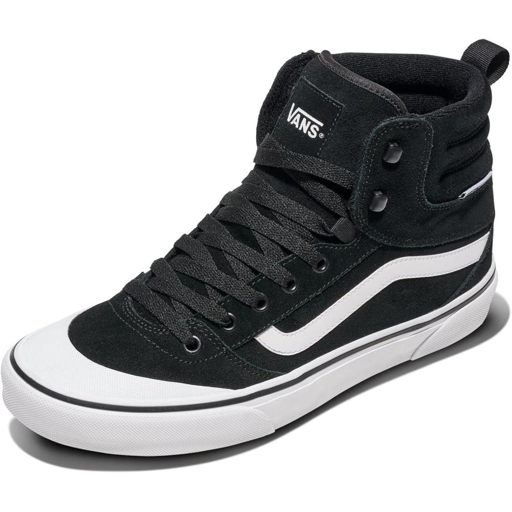 imageVans Mens Ashwood Hi Vansguard Hightop ShoeSuede BlackWhite