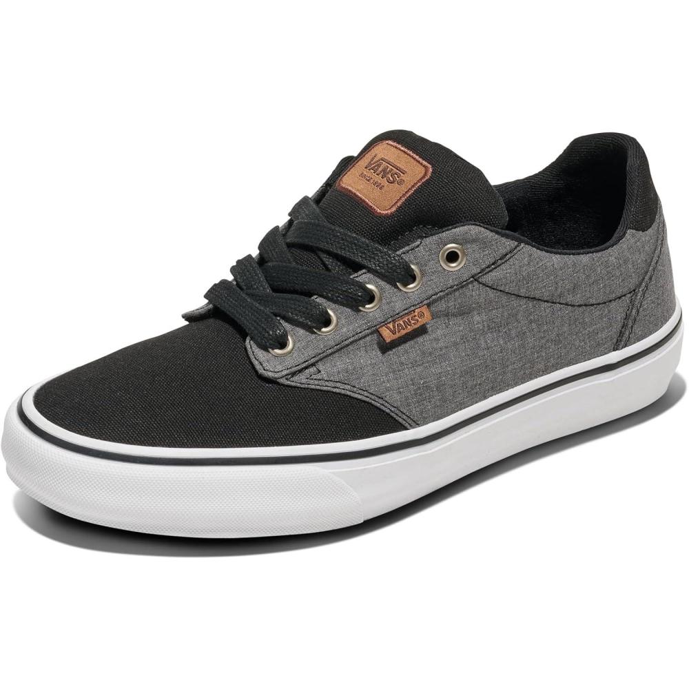 imageVans Mens Atwood Deluxe ShoeBlackGrayBlack