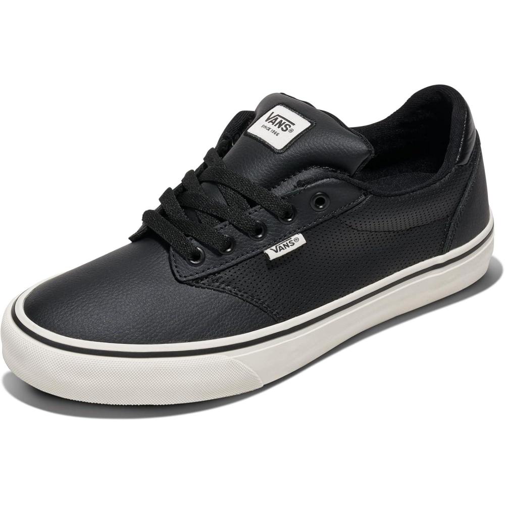 imageVans Mens Atwood Deluxe ShoePerf Leather Black
