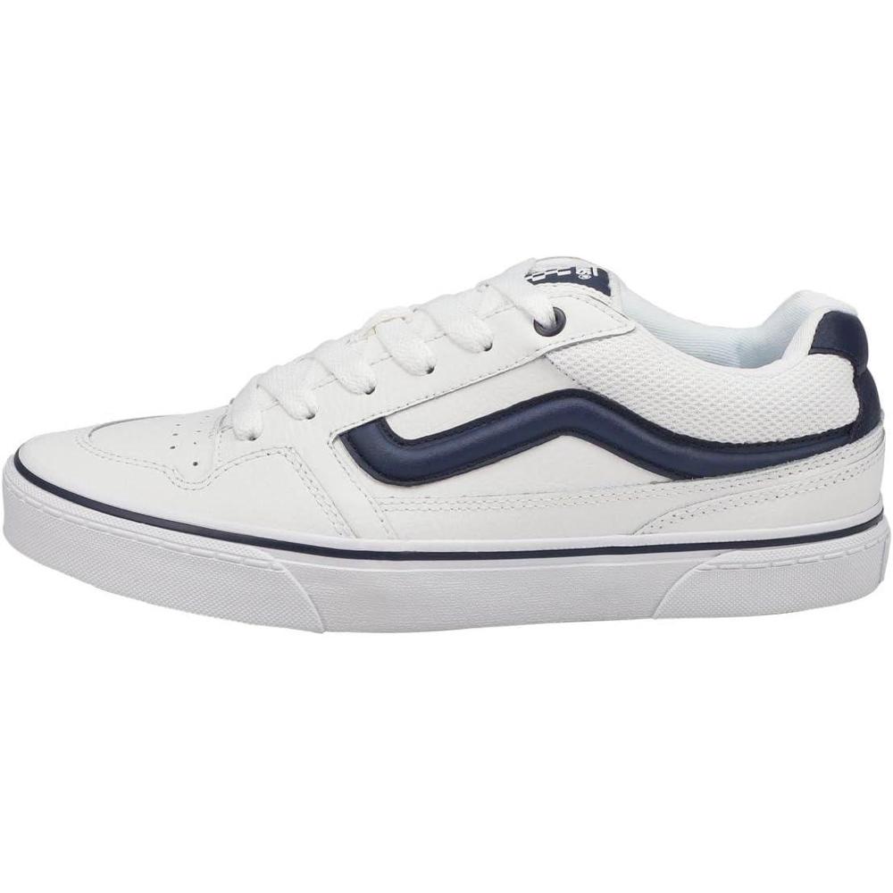 imageVans Mens Caldrone ShoeLeather Pop Dress BluesWhite