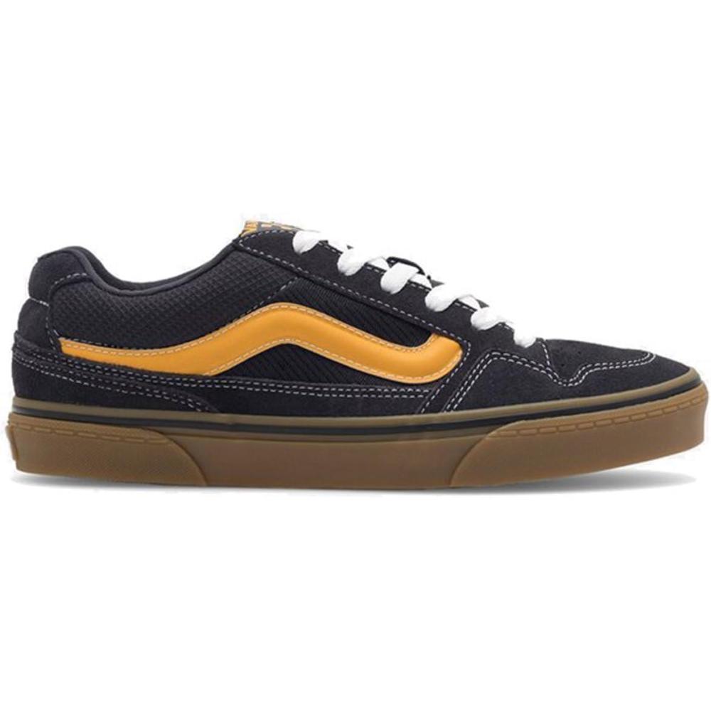 imageVans Mens Caldrone ShoeSuede Gum Charcoal Yellow
