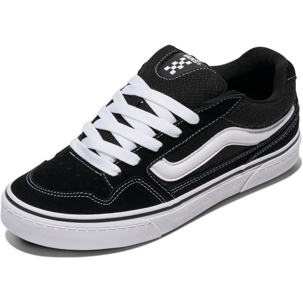 imageVans Mens Caldrone ShoeSuedeMesh BlackWhite