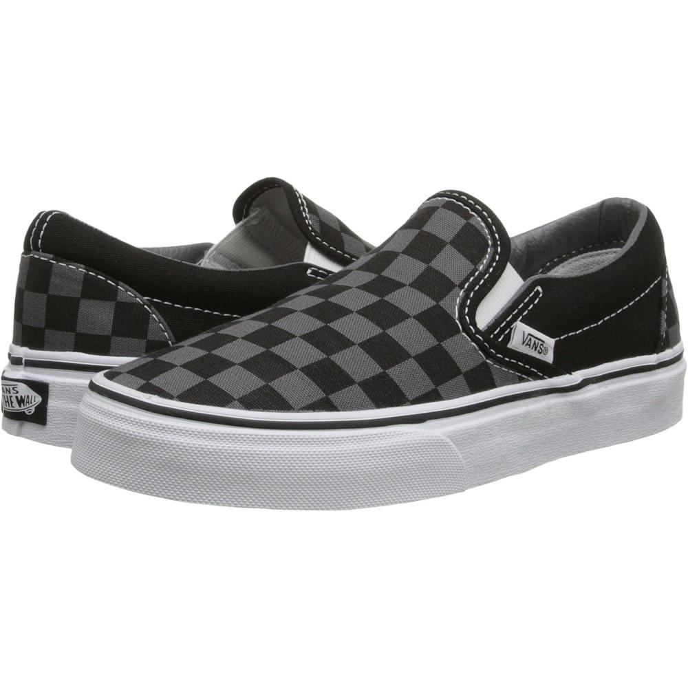 imageVans Mens Classic SliponBlack Pewter Chess Board