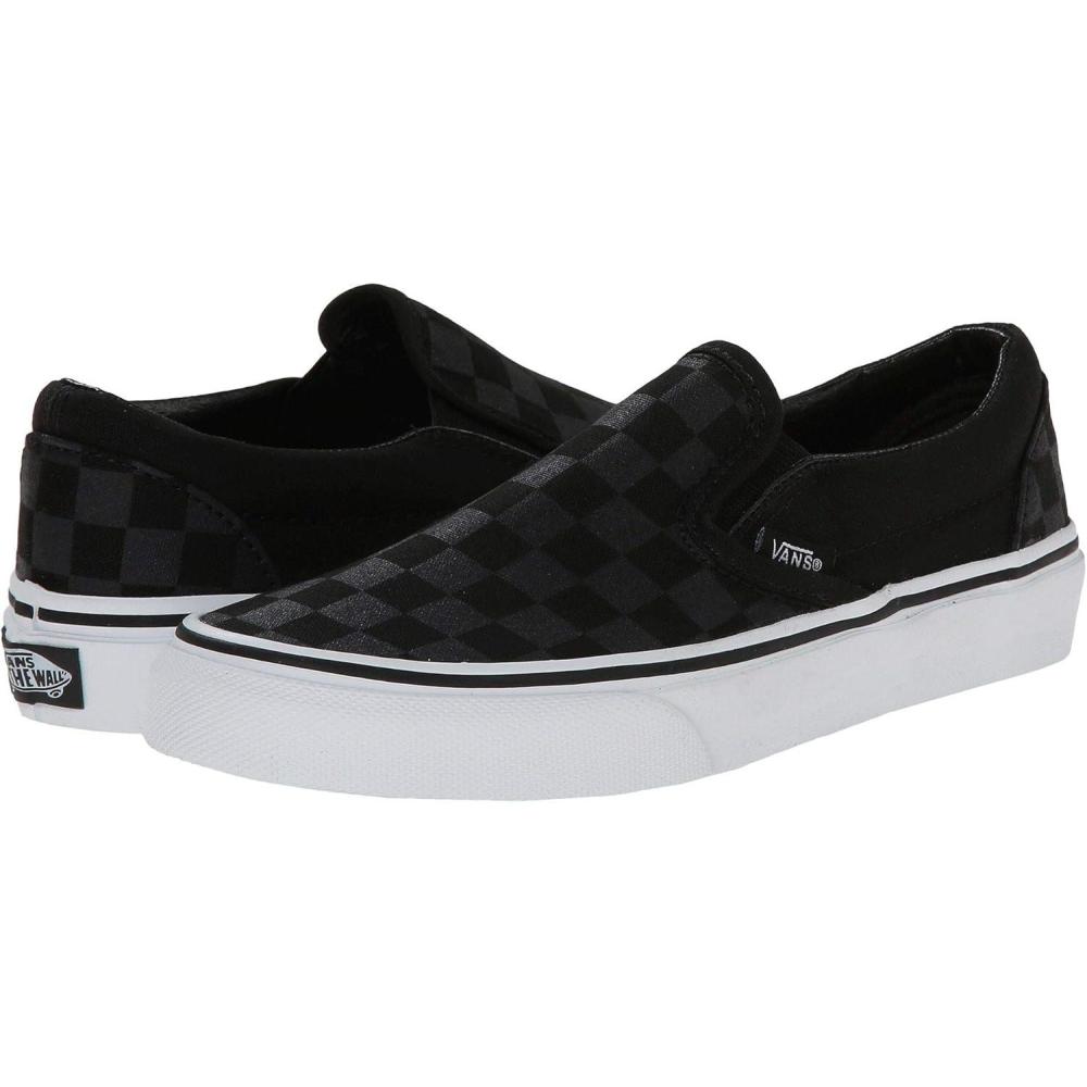 imageVans Mens Classic SliponCheckboard Black Black