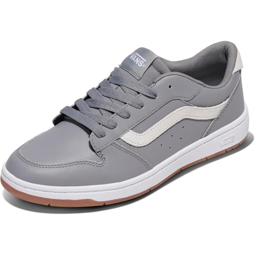 imageVans Mens Ryland LsLeather Frost GrayWhite
