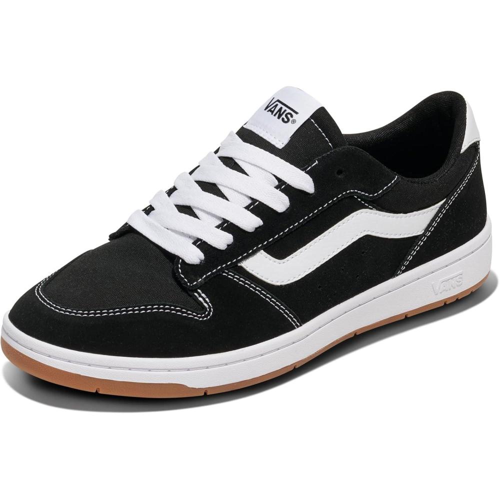 imageVans Mens Ryland LsSuedeCanvas BlackWhite