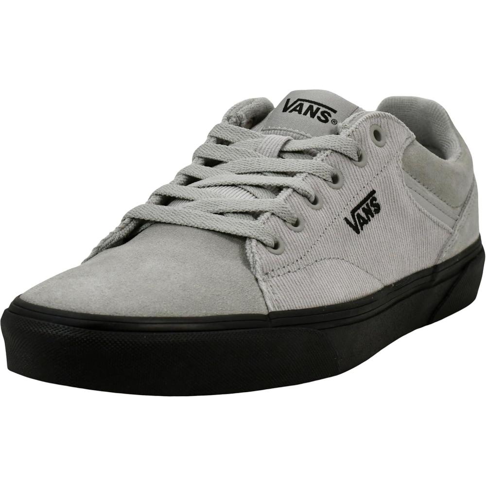 imageVans Mens SeldanSneakerMicro Cord GrayBlack