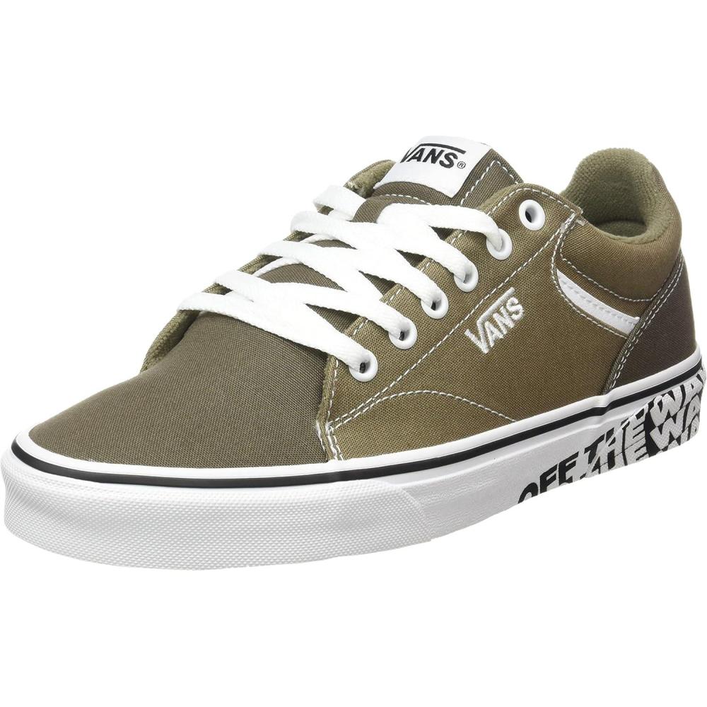 imageVans Mens SeldanSneakerOtw Sidewall Covert Green White