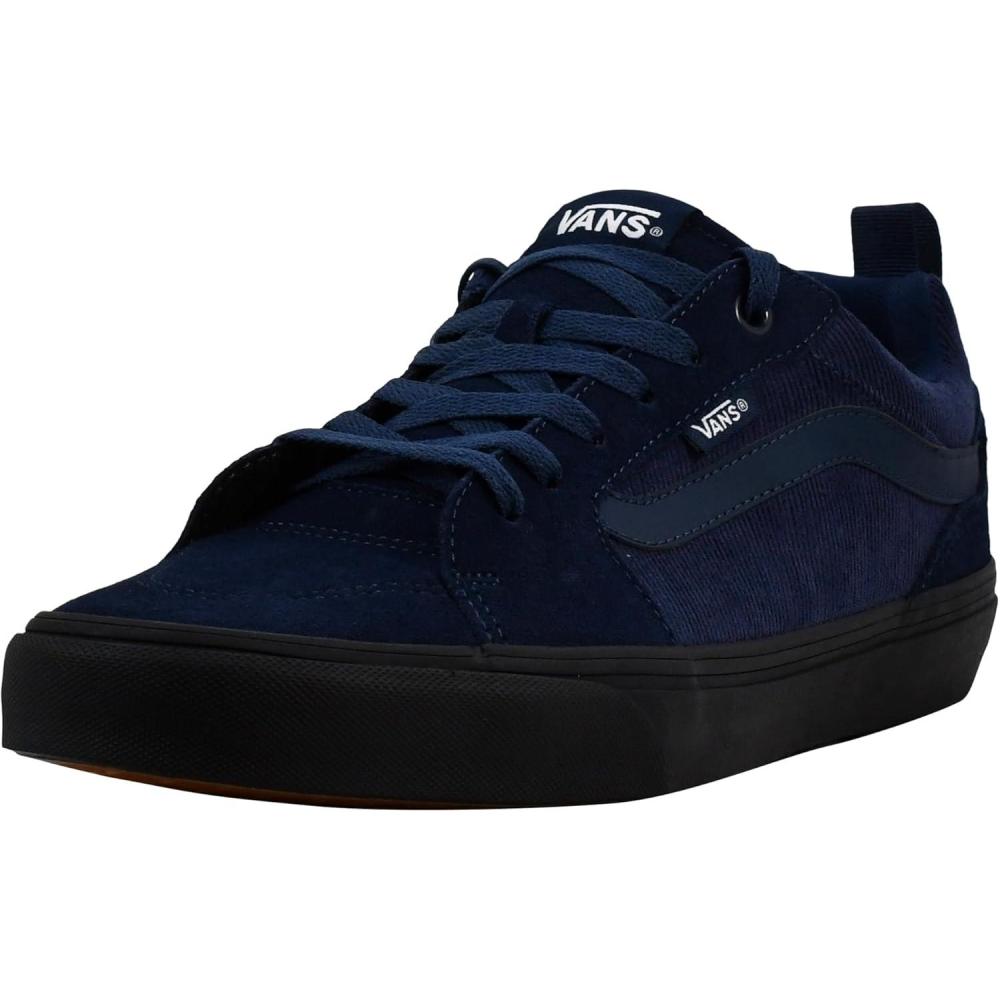 imageVans Mens Sneaker Filmore TrainersMicro Cord Dress BluesBlack
