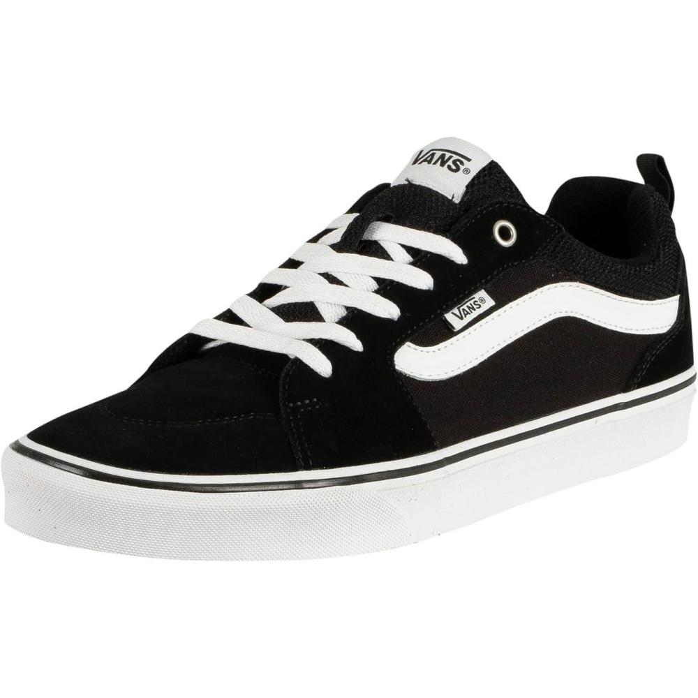 imageVans Mens Sneaker Filmore TrainersSuede Canvas Black White