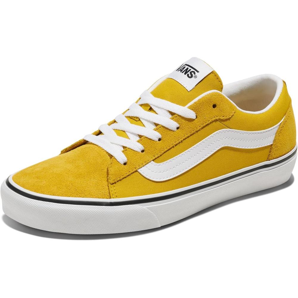 imageVans Mens Vero Ls Low Top ShoeSuedeCanvas Heritage Mustard