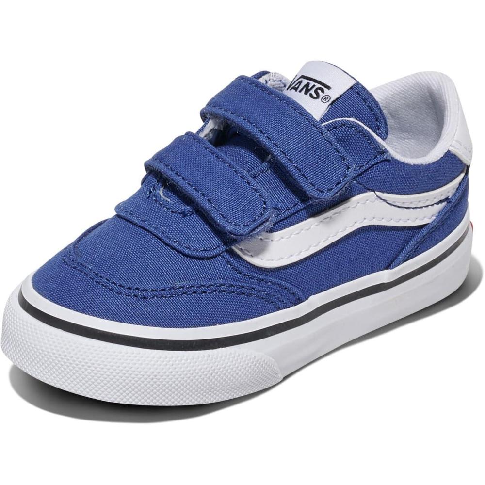 imageVans UnisexChild Brooklyn Ls V Low Top ShoeCanvas True Navy
