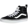 Suede/Canvas Black/White