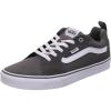 Grey Suede Canvas Pewter White Q35