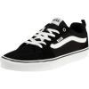 Suede Canvas Black White