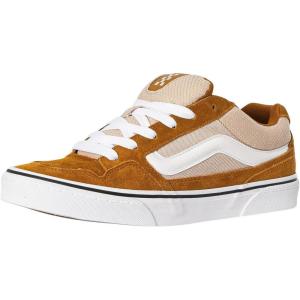 Vans Men’s Caldrone Shoe(Suede Mesh Golden Brown)